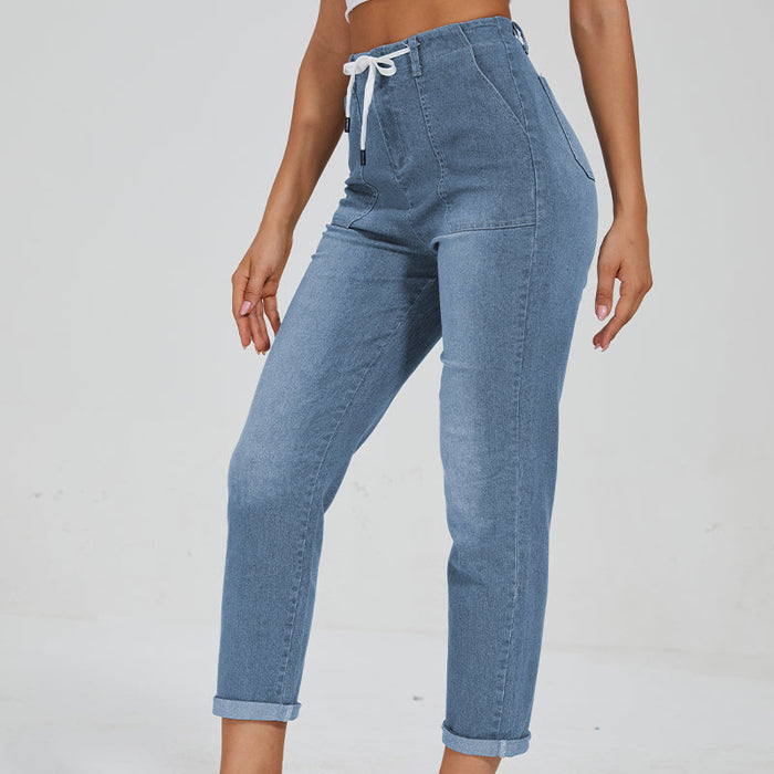 Comfy Pull On Denim Joggers