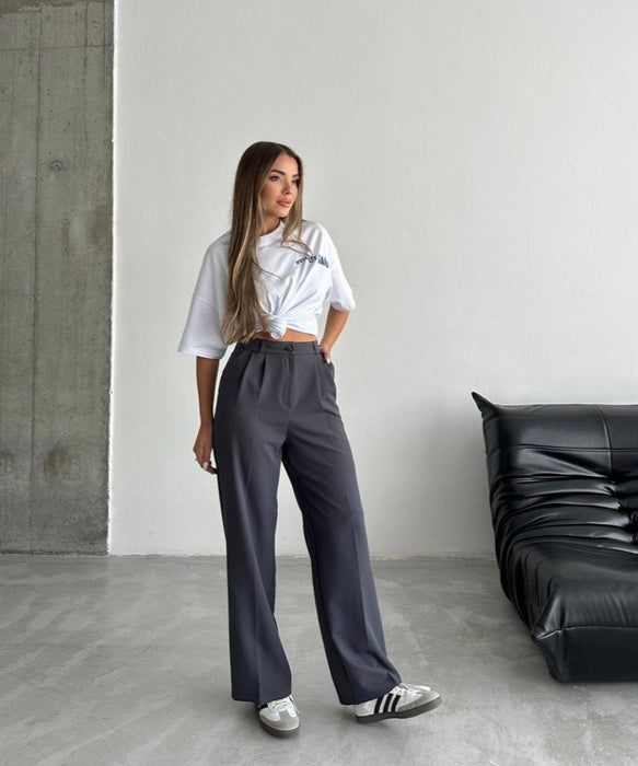 Korean Wide Length Pants