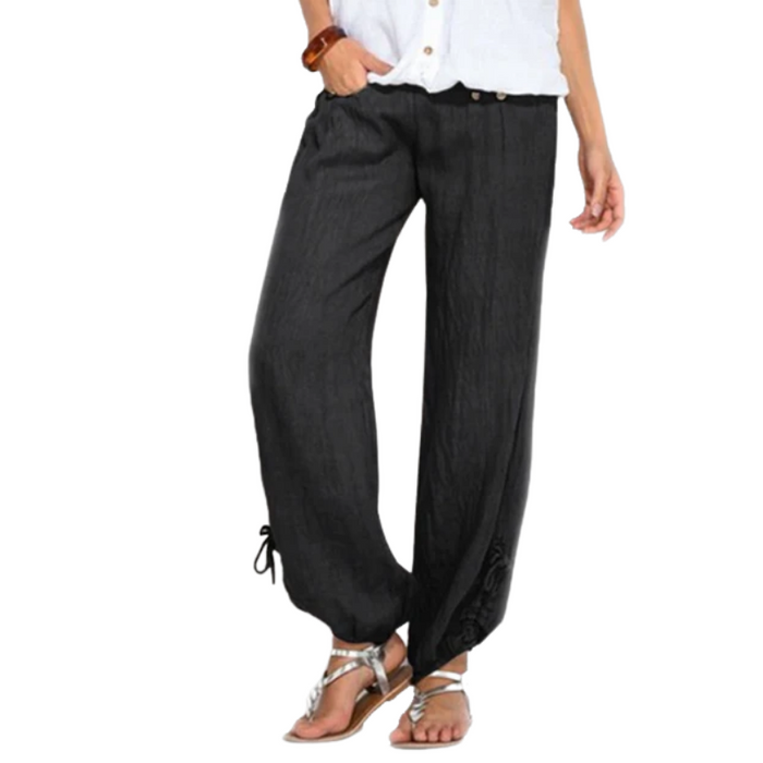 High Waist Comfy Drawstring Pants