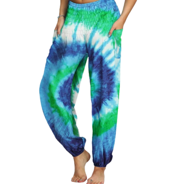 Tie-Dye Harem Pants