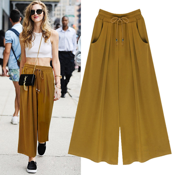 Women's Slacks Wide Leg Pants