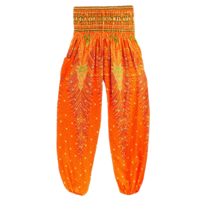 Boho Floral Harem Pants