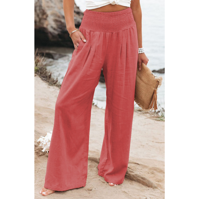 Casual Wide Legged Slacks Women