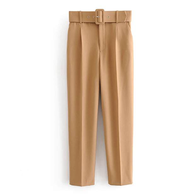 Woman's High Waist Suit Pants