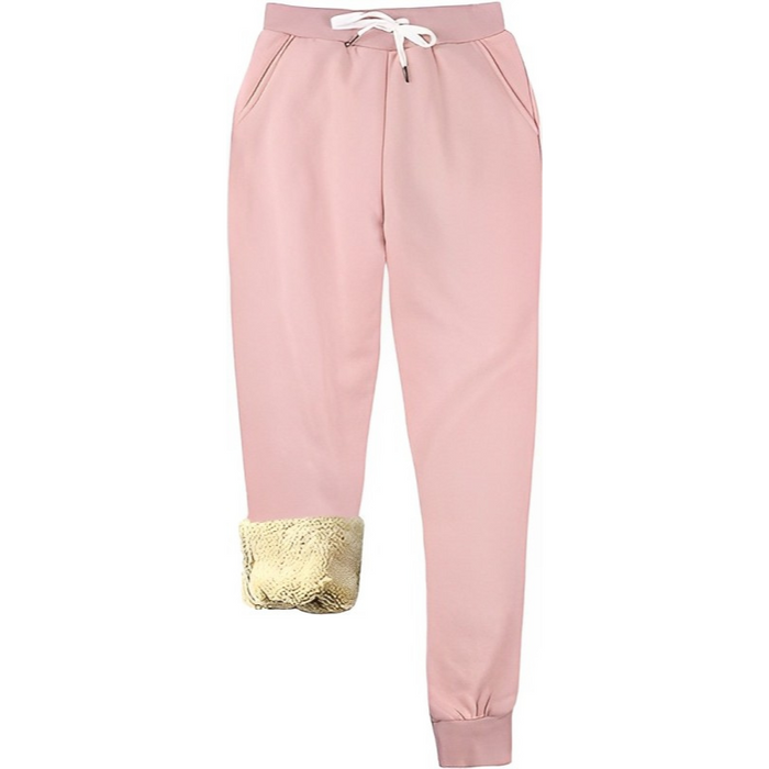 Women's Sherpa Lined Athletic Sweatpants